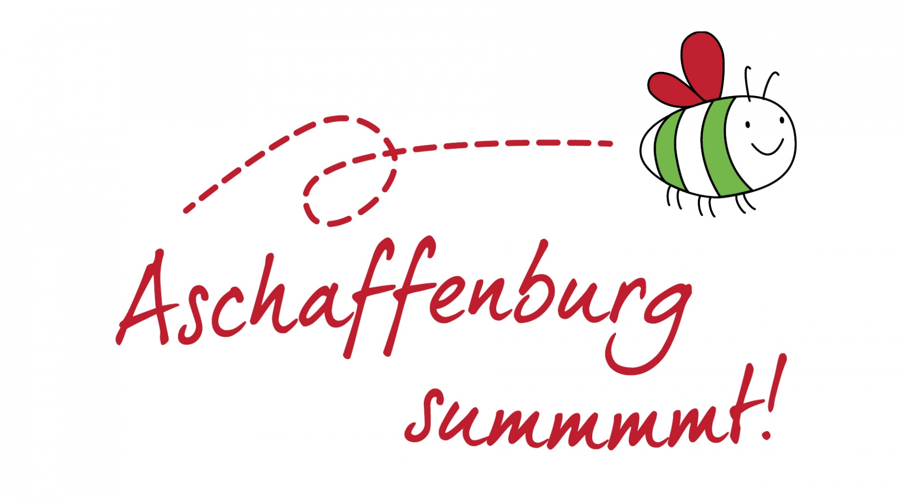 Banner "Aschaffenburg summt!"