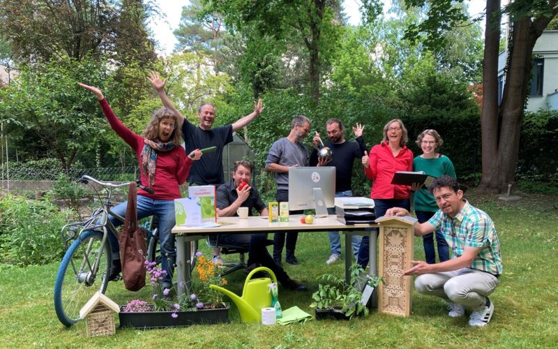 Nachhaltigkeit gehört zum Büroalltag. Und macht ne Menge Spaß!