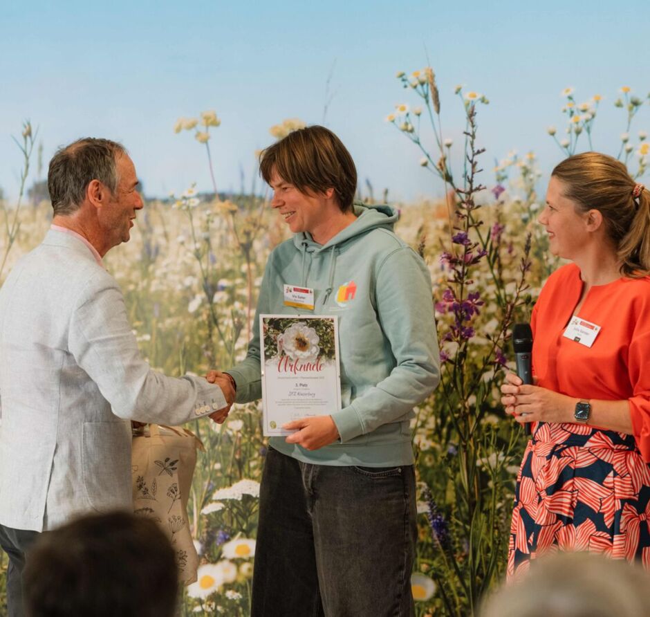 Prämierungsfeier anlässlich des Deutschland summt!-Pflanzwettbewerbs 2025 in den "Gärten der Welt" (Berlin)