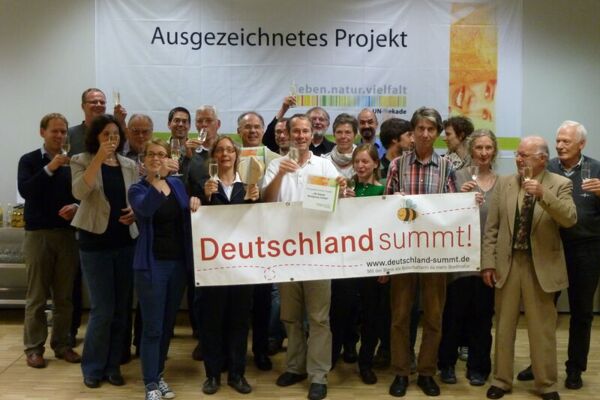 Die Initiative „Deutschland summt!“ wird als UN-Dekade-Projekt ausgezeichnet.