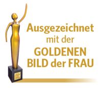 Bild der Preisfigurine, Goldene Bild der Frau