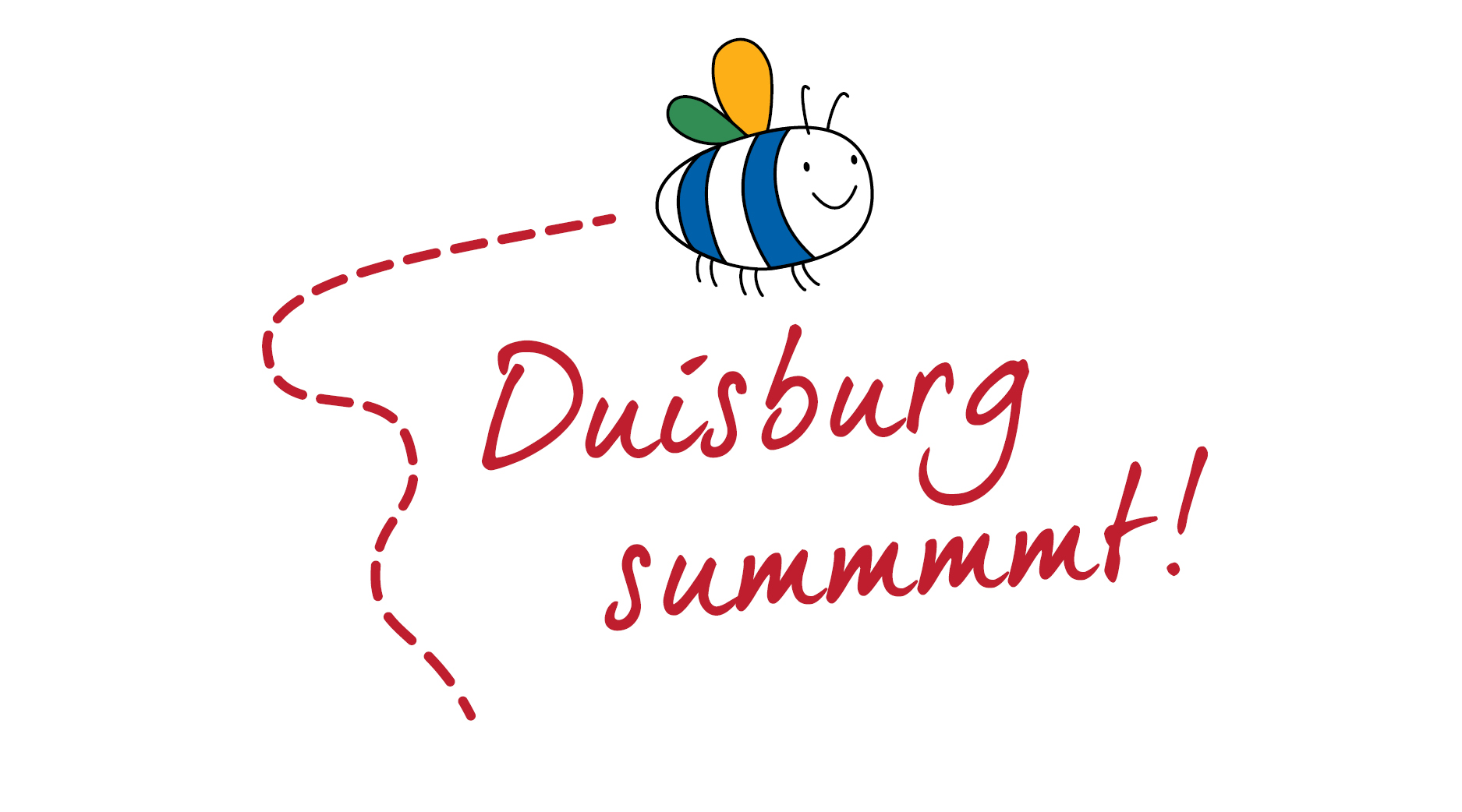 Banner "Duisburg summt!"