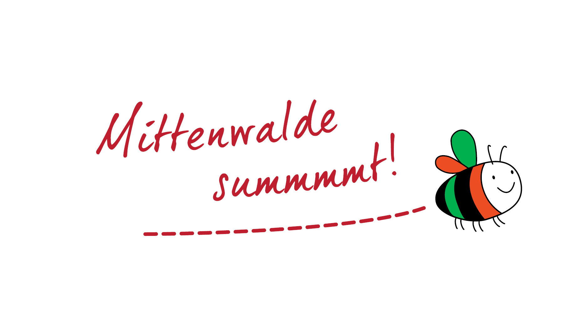 Banner "Mittenwalde summt!"