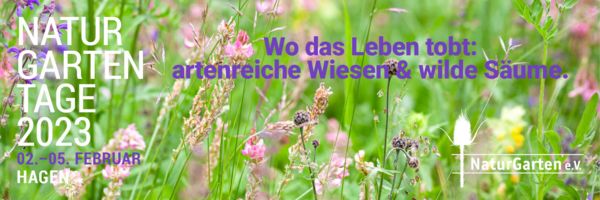 Online-Banner Naturgartentage 2023